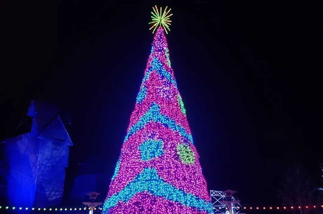 Outdoor Waterproof Big Large Giant Unique Artificial Christmas Motif Tree Light for Christmas Decoration